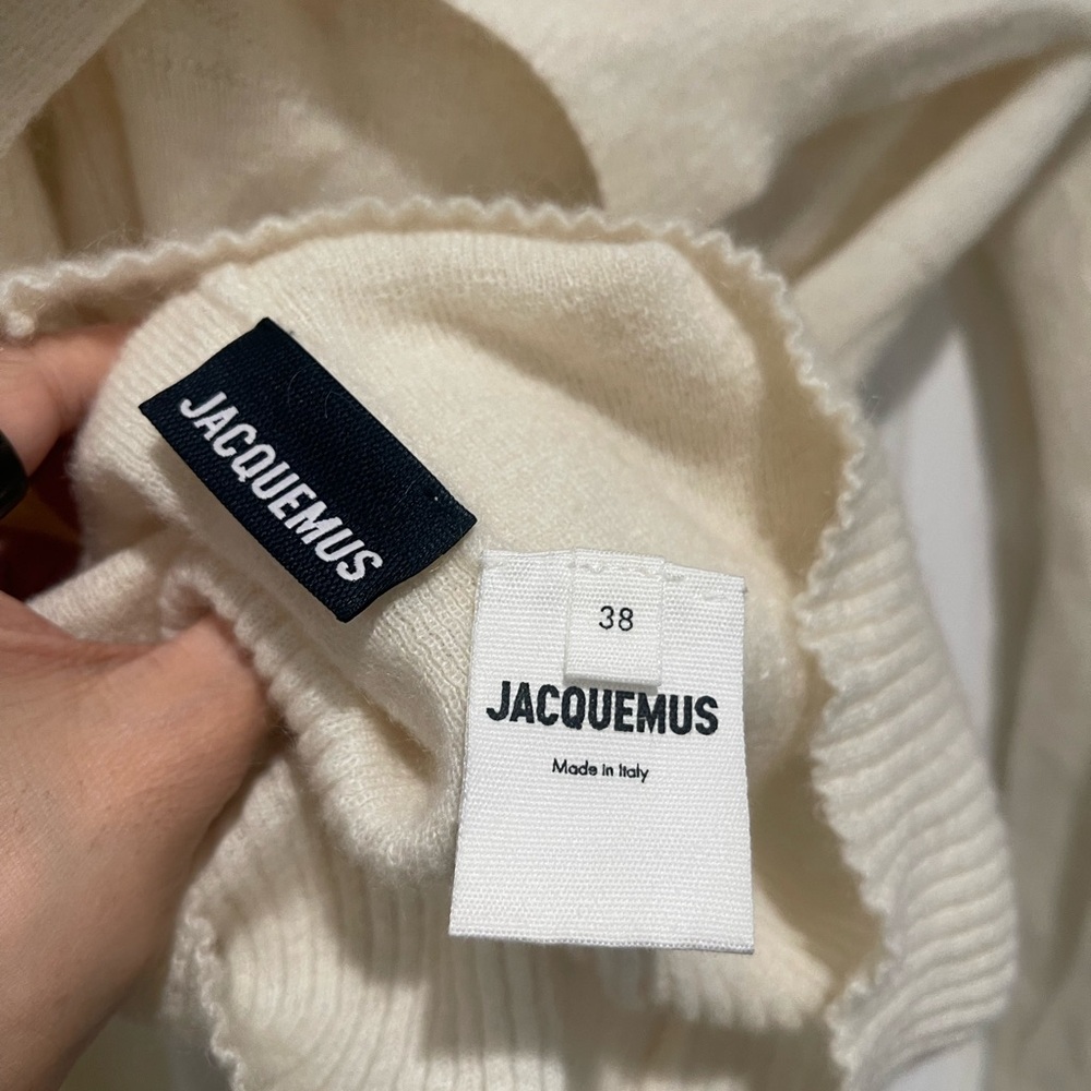 Jacquemus La Robe Ascua Wool Knitted Dress - Picture 5 of 5